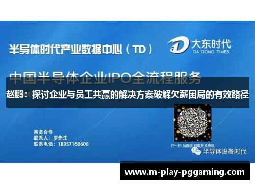 赵鹏:探讨企业与员工共赢的解决方案破解欠薪困局的有效路径 赵鹏:探讨企业与员工共赢的解决方案破解欠薪困局的有效路径